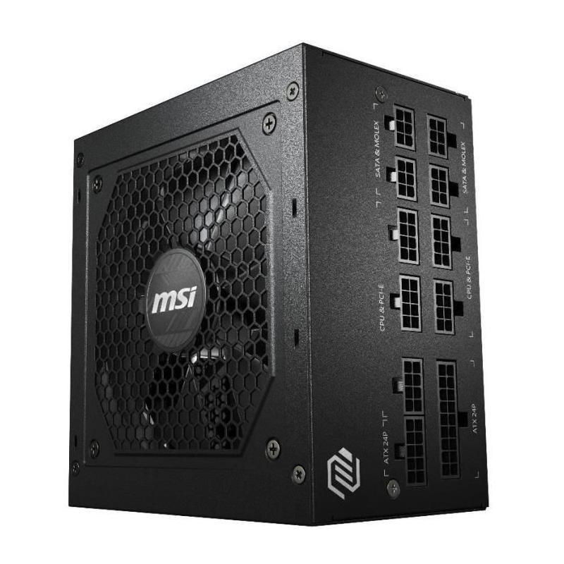Alimentation PC MSI MAG A650GL - 650W 80+ Gold Modulaire