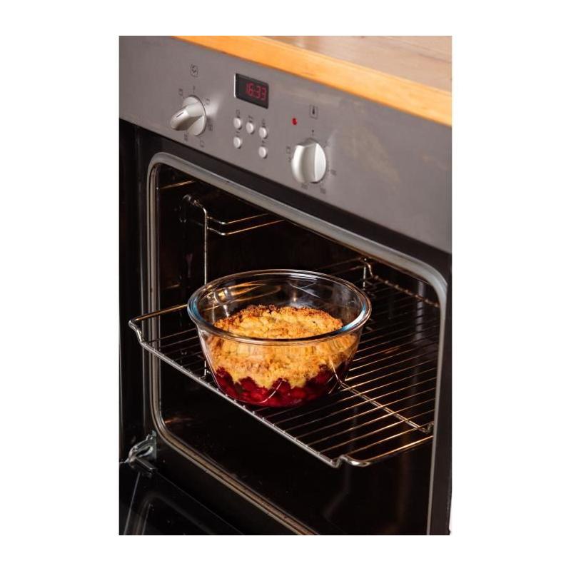 Boîte ronde avec couvercle Pyrex Cook & Go 20 cm - 1,6 L
