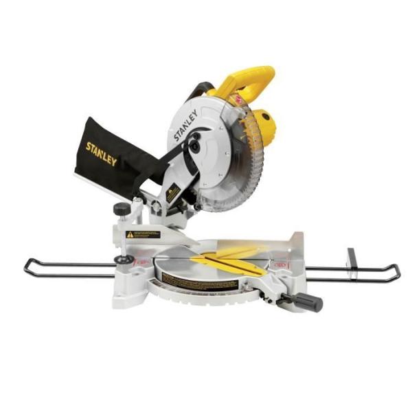 Scie a onglet radiale 254 mm - 1650W - Alésage 30 mm, 0-4800 trs/min - STANLEY FATMAX, SM1650-QS