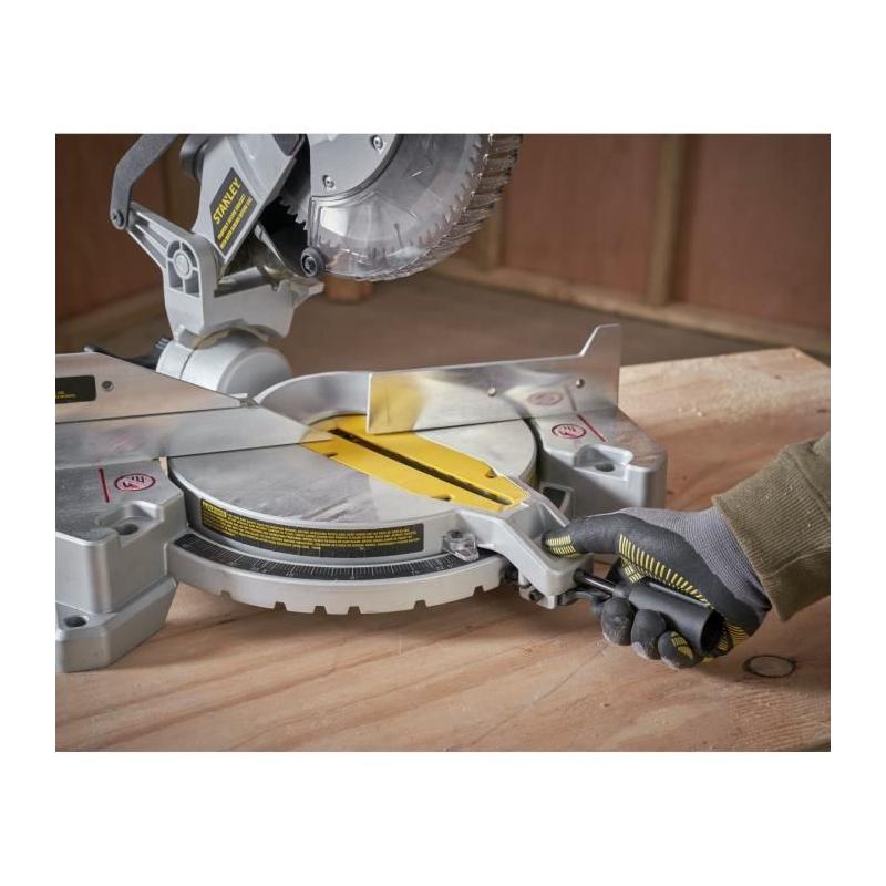 Scie à onglet radiale 254 mm - Puissante 1650W - STANLEY FATMAX
