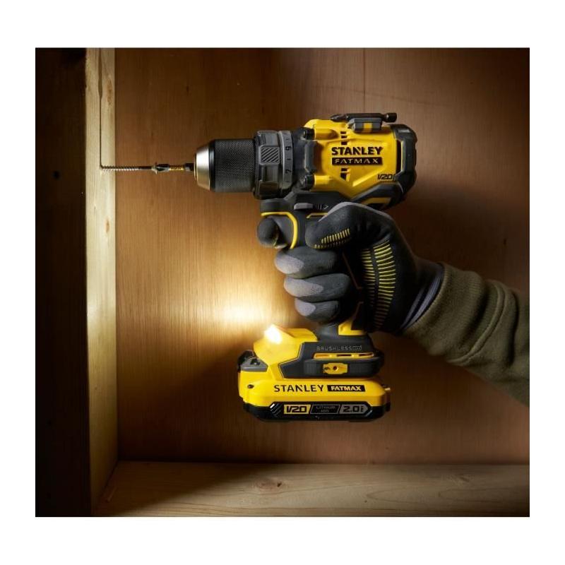 Perceuse visseuse performante STANLEY FATMAX - 80 Nm