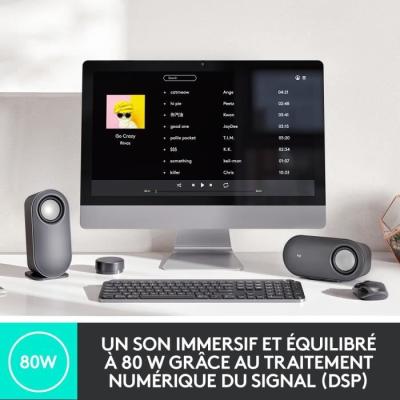Enceinte PC Logitech Z407: Haut-parleurs Bluetooth puissants