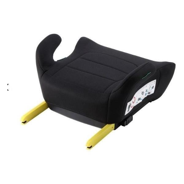 Siege réhausseur auto - BBGO - Dreamcruise - 6 a 12 ans - I-SIZE 125-150 cm - ISOFIX - Noir - Déhoussable et lavable