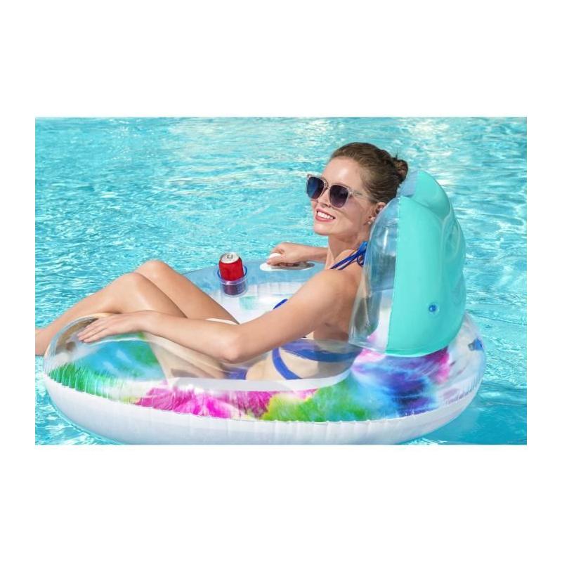 Bouée Multicolore Bestway 117 cm - Confort et sécurité!