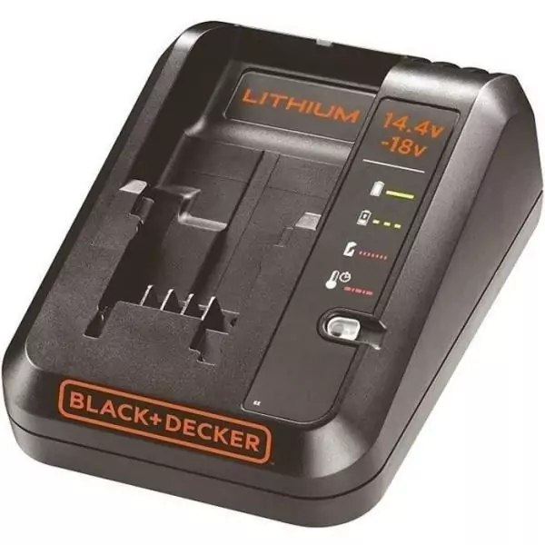 Chargeur de batterie 14,4V et 18V - BLACK+DECKER - BDC1A-QW