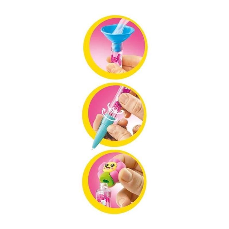 Clementoni - Mini atelier Stylos Tropical - 3 stylos à créer