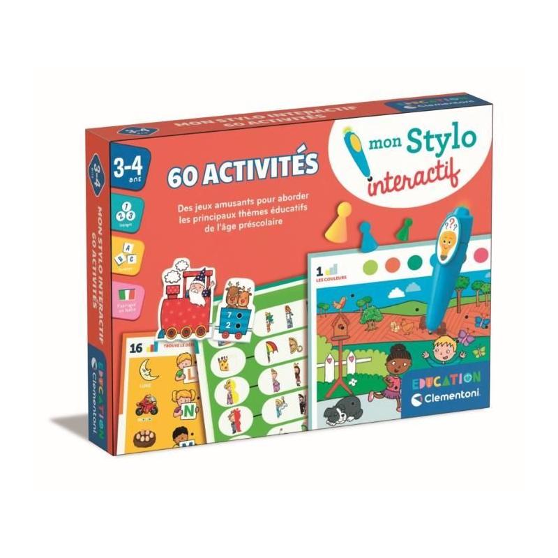 Stylo interactif éducatif Clementoni: 60 activités lumineuses et sonores!