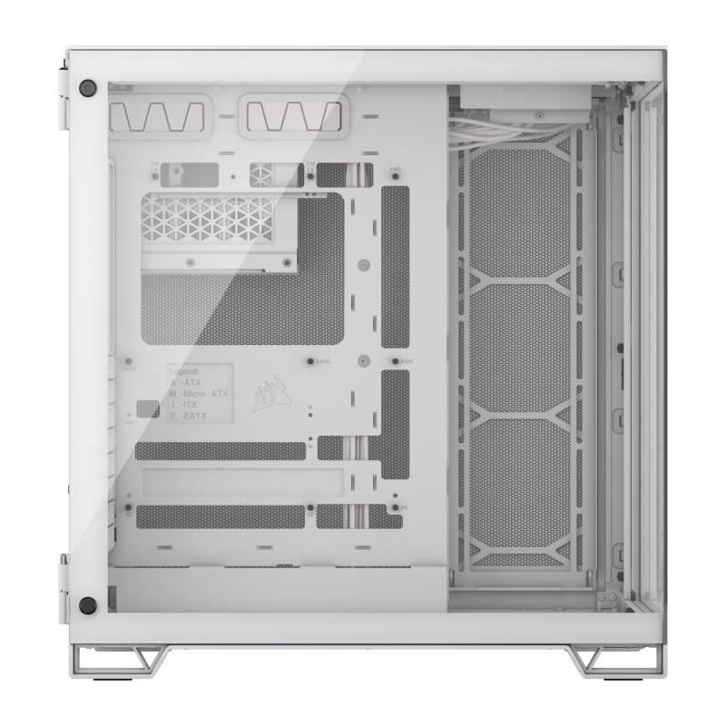Boîtier PC CORSAIR 6500X - Mid-Tower Dual Chamber Blanc