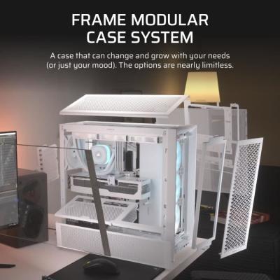 Boîtier PC CORSAIR FRAME 4000D RS ARGB Blanc
