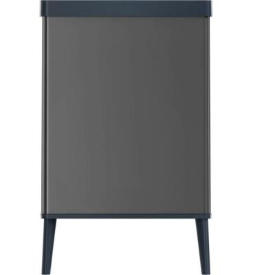 Poubelle sur pieds VERTO CURVER 54 L Gris perle