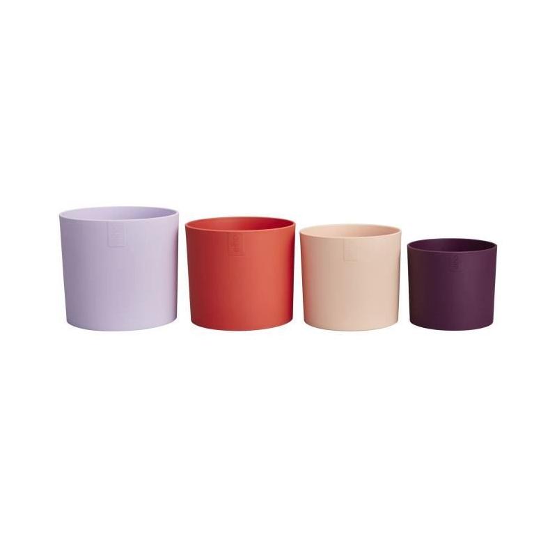 Pot de fleur Elho Lex Pott - Set 15 - Violet Rouge Rose - L 15 x B 14.8 x H 14 cm - Intérieur