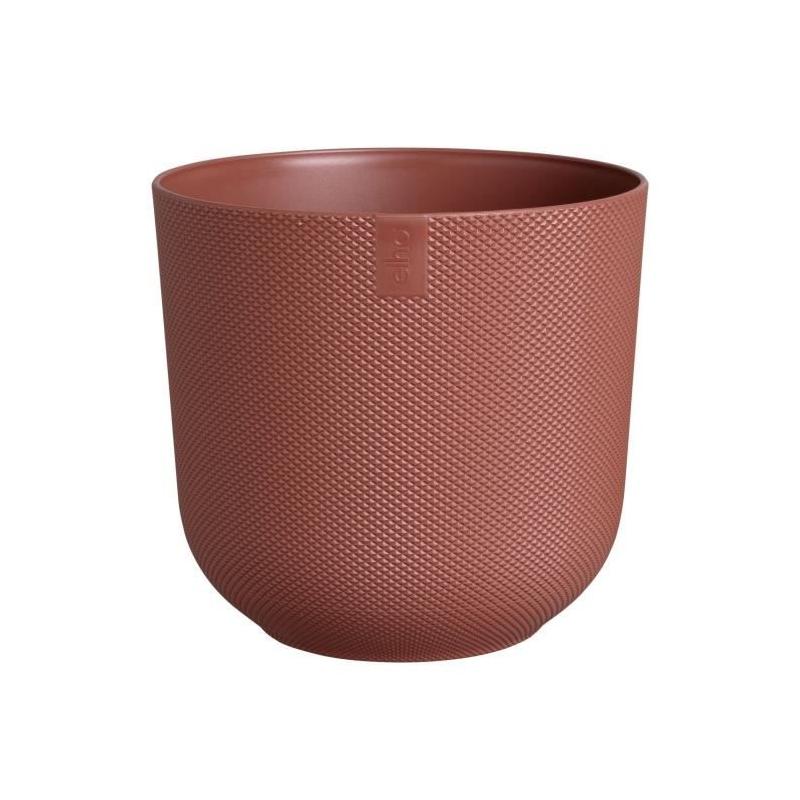 Pot de fleur Elho Jazz Rond Rouge - Ø 26 x H 24 cm - Intérieur - 100% recyclé