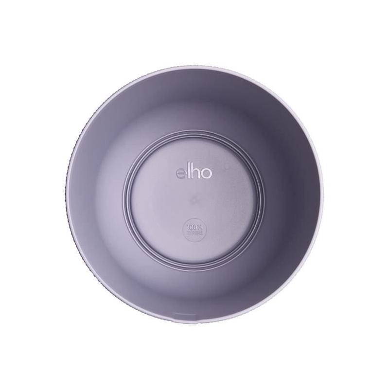 Pot de fleur Elho Jazz Rond Violet 100% recyclé - L 30 x B 29.5 x H 27 cm