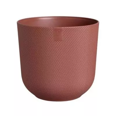Pot de fleur Elho Jazz Rond Rouge 100% recyclé - L 35 x B 34.5 x H 32 cm