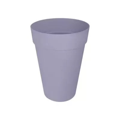 Pot de fleur design - Elho Loft Urban Rond Violet 35cm - Extérieur