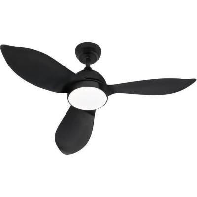 Ventilateur de plafond CORSICA Noir LED - Ø116cm 70W