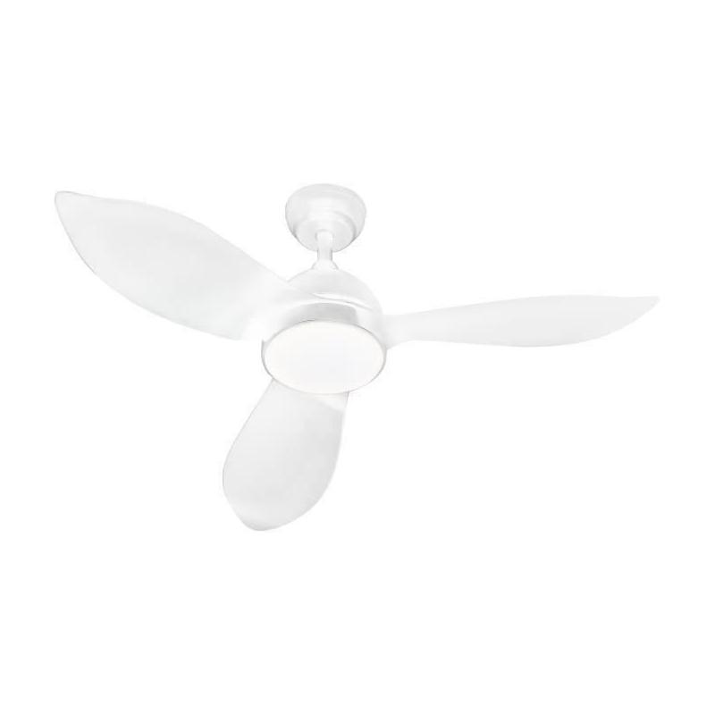 Ventilateur de plafond CORSICA Blanc Ø116cm avec LED