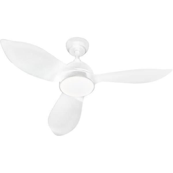 CORSICA Blanc- Ventilateur de plafond Ø116cm 70W + éclairage LED
