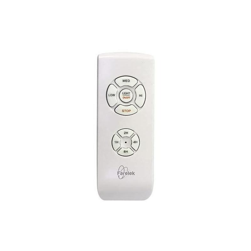 Ventilateur de plafond CORSICA Blanc Ø116cm avec LED