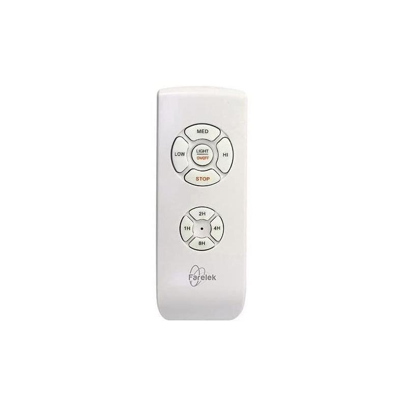 Ventilateur de plafond LED OKLAHOMA Noir & Bois Ø137cm