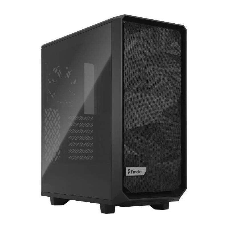 Boîtier PC Fractal Design Meshify 2 Compact Noir - Verre Trempé