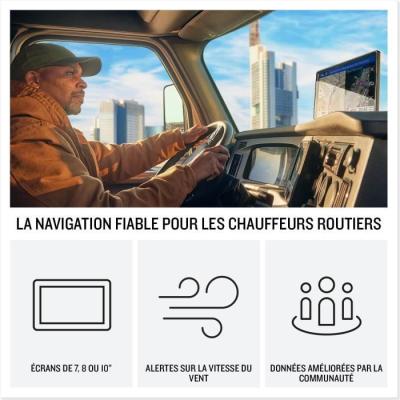 GPS poids-lourds GARMIN Dezl LGV720 - Europe entière & communauté dezl