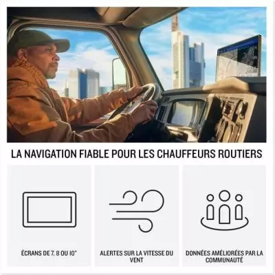GPS poids-lourds GARMIN Dezl LGV720 - Europe entière & communauté dezl GPS poids-lourds GARMIN Dezl LGV720 - Europe entière & communauté dezl