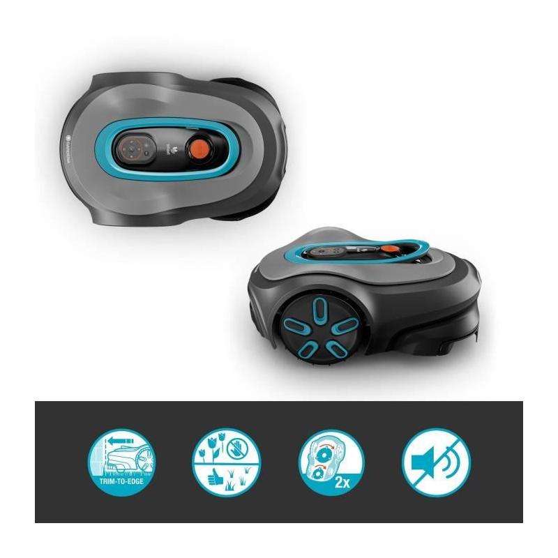 Tondeuse robot GARDENA Smart SILENO max 800 - 800 m² - Bluetooth