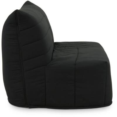Banquette BZ 2 places - Tissu Anthracite - Matelas BULTEX