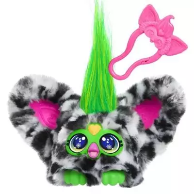 Furby Furblets Moo-Boo : Mini peluche électronique avec plus de 45 sons