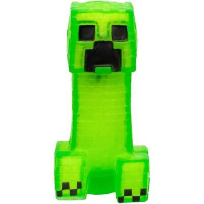 Figurine extensible GOO JIT ZU Minecraft Creeper 11 cm - Texture élastique