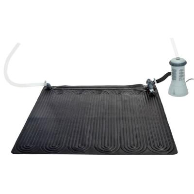 Tapis solaire chauffant pour piscine: Intex PVC 1,2x1,2 m Noir