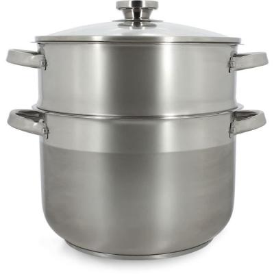 Couscoussier MENASTYL en acier inoxydable 10L - Induction