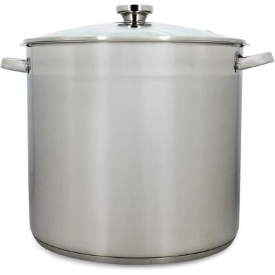 Marmite MENASTYL avec couvercle - 17L - 32cm - Inox - Induction