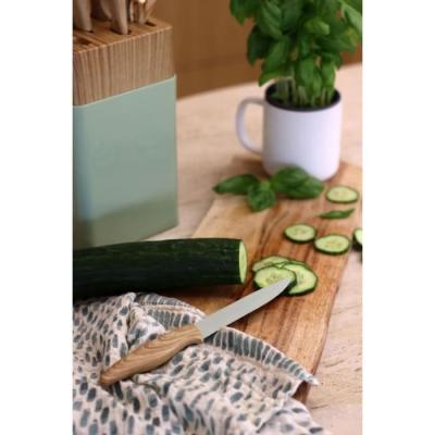 Ensemble de couteaux MENASTYL 6 pièces - Lame céramique - Design céladon