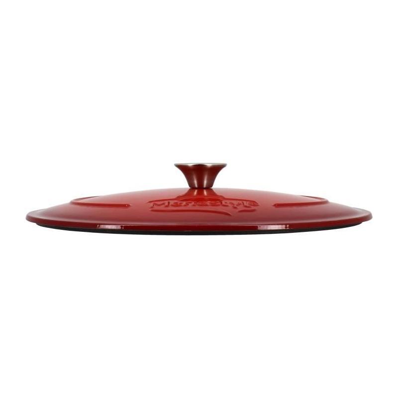 Cocotte MENASTYL Rouge en fonte émaillée - 9L