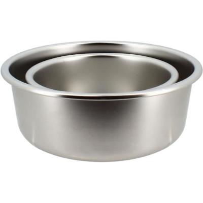 Lot de 2 boîtes hermétiques MENASTYL en acier inoxydable - 15 et 20 cm