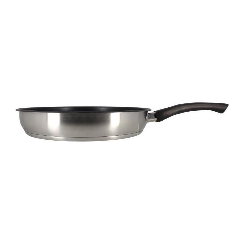 Poele MENASTYL 24 cm Inox - Tous feux dont induction
