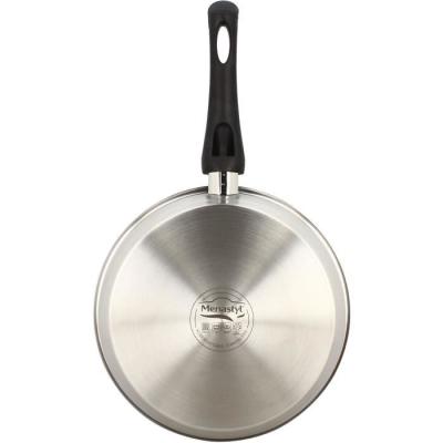 Poele MENASTYL 24 cm Inox - Tous feux dont induction