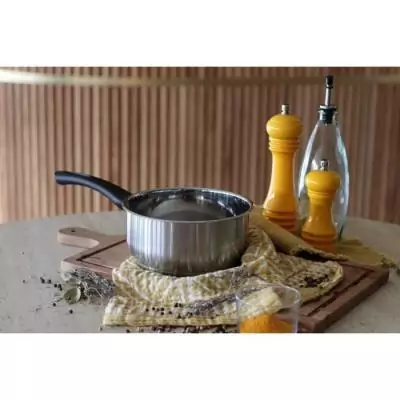 Casserole MENASTYL 16 cm en acier inoxydable pour tous feux Casserole MENASTYL 16 cm en acier inoxydable pour tous feux