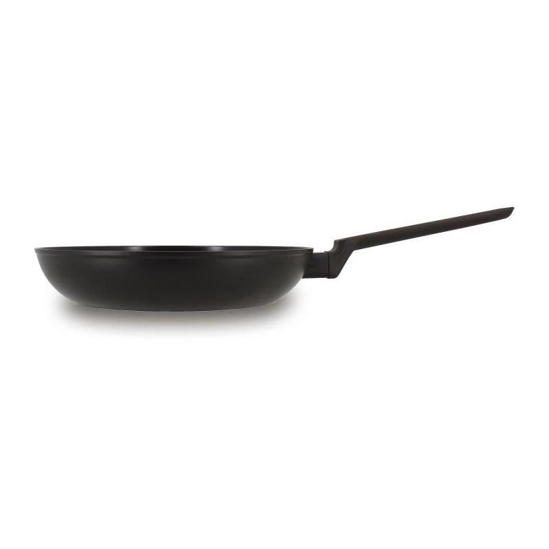 Poêle MENASTYL 26 cm en aluminium forgé noir - Tous feux dont induction