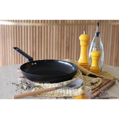 Poêle MENASTYL 28cm Noir - Aluminium Forgé - Induction