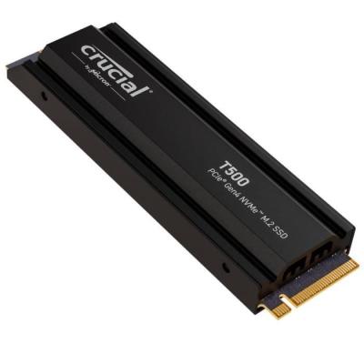 SSD Crucial T500 1 To PCIe Gen4 NVMe M.2 PS5 avec Dissipateur