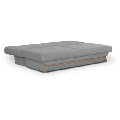 Banquette convertible 3 places NAOTO gris clair - Coffre de rangement Banquette convertible 3 places NAOTO gris clair - Coffre de rangement