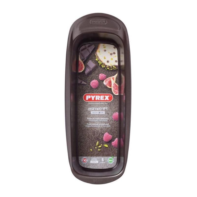 Moule à cake Pyrex 30 x 11 cm en acier carbone antiadhésif