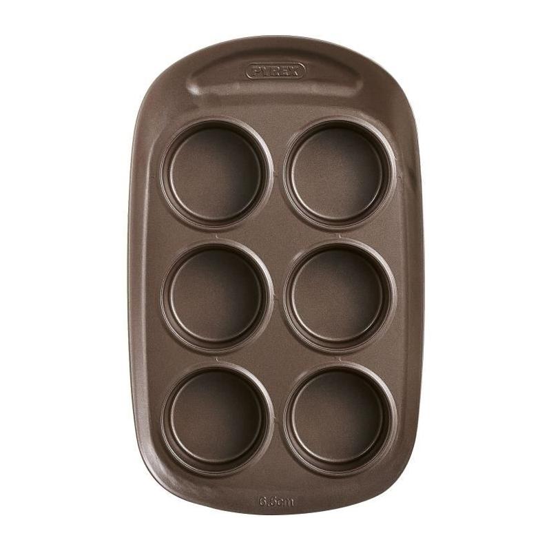 Moule à muffin antiadhésif Pyrex - 6 cavités