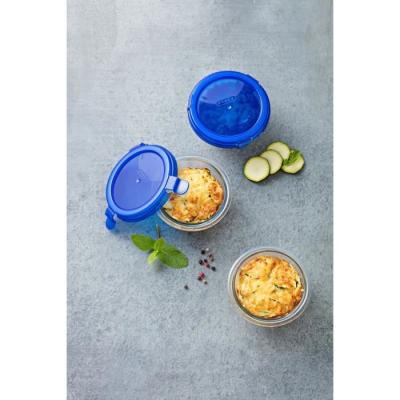Boîte ronde Cook & Go en verre borosilicate - 11 cm-200 ml