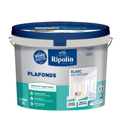 Peinture plafonds sans trace RIPOLIN 10L