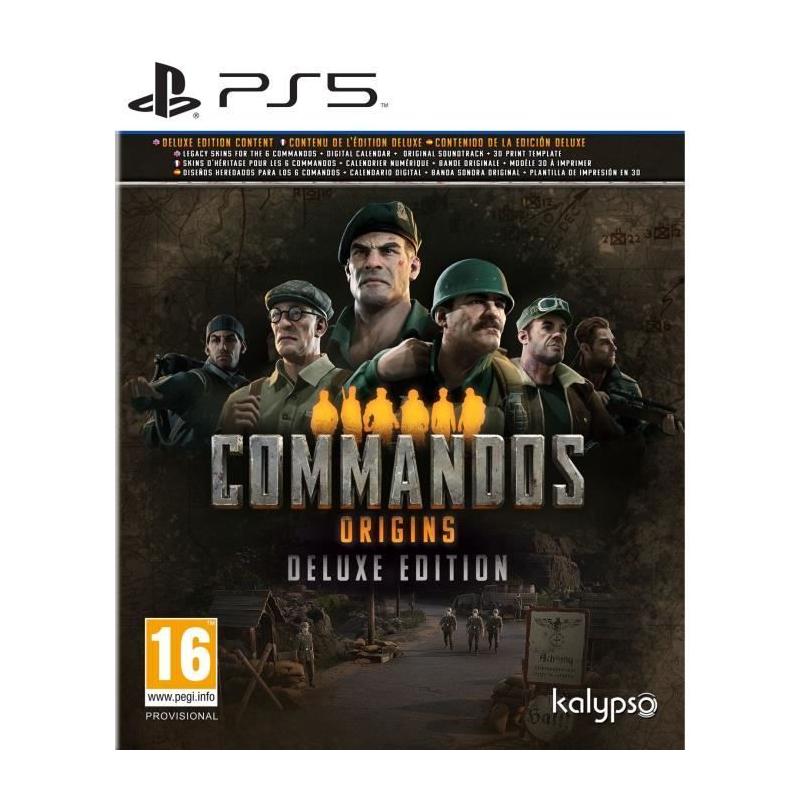 Commandos : Origins édition deluxe - Jeu PS5