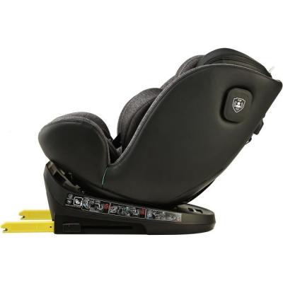 Siege-auto pivotant BBGO - Wondersafe - Gris - Fibre bambou - I-SIZE - ISOFIX